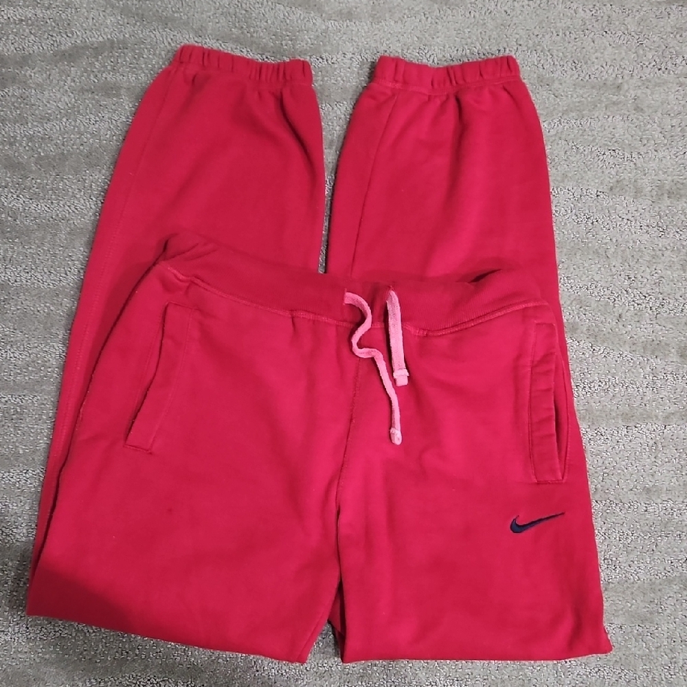 Nike Kids Bright Red Sweatpants